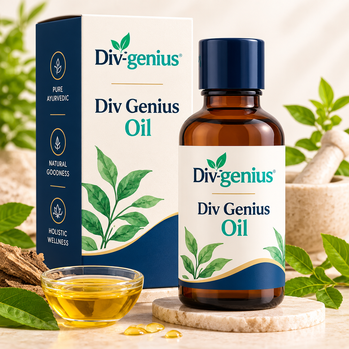 Div Heal Ayurvedic Pain Relief Oil – 50 ml